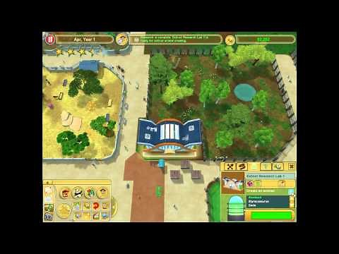 Zoo Tycoon 2 - Extinct Animals: T-Rex Trouble Walkthrough PC | Non-commentary