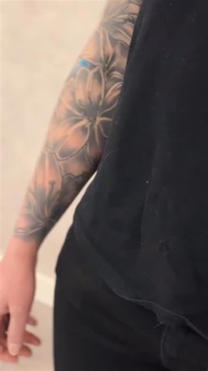 Linda Rodahl on Instagram: "About 6 moths ago, Tina came in with a dream of covering up her full sleeve. Like most coverup clients, Tina was unsure of the possibilities, especially with her arm already filled with dark roses, lilies, and butterflies, leaving little to no bare skin. I told her that with a little creativity, we could work wonders! During our consultation, I guided Tina to think more openly and personally, followed by assigning her my special Signature Homework to prepare for the d