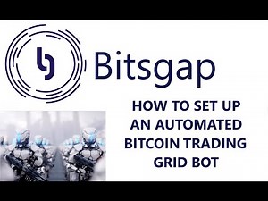 How to Setup a Bitsgap High Frequency Automated Bitcoin Crypto Algo Trading Bot on Coinbase Pro