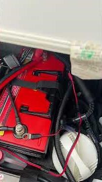 Installing Noco Genius gen5x2 battery maintainer on my Yamaha boat #yamaha #diy #boat #fypviral