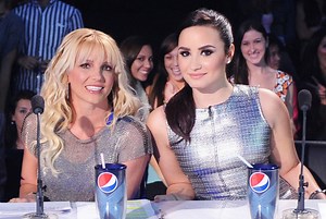 Demi Lovato Tears Up on 'X-Factor'