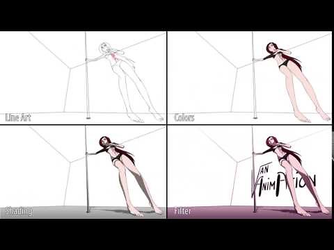 Katarina Pole Dance Animation