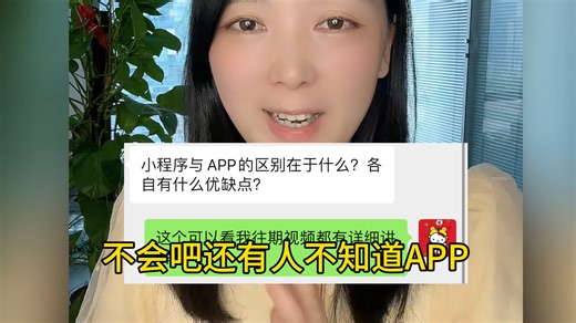 App软件小程序h5网页版区别，程序员开发app成本更高，小程序比app简单，app软件更能体现公司规模