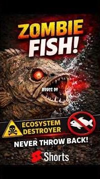 The Zombie Fish That Refuses to Die 🧟‍♂️#shorts
