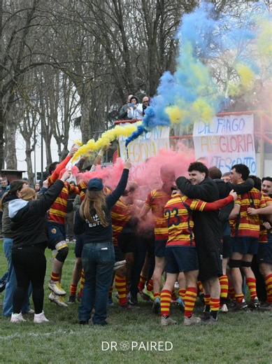 insieme a tutto il pubblico è qualcosa di meraviglioso ❤️💛💙 #fyp #vittoria #rugby #seriec #neiperte