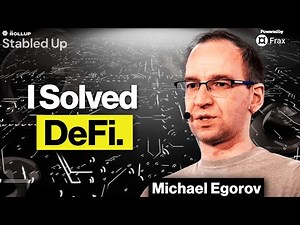 Curve Founder: How To Earn Real Yield (Without Impermenant Loss)