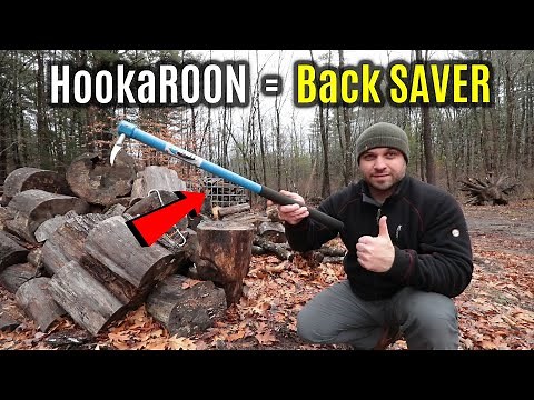 #1 MUST Have Hand Tool for LOG Spitting & Stacking | Firewood 101
