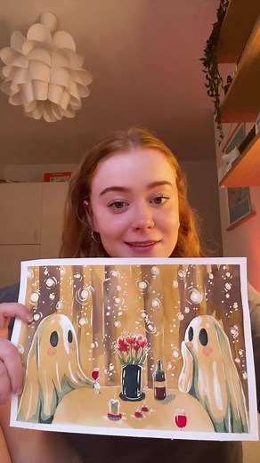 Beautiful Ecoline Ink Art by Selma