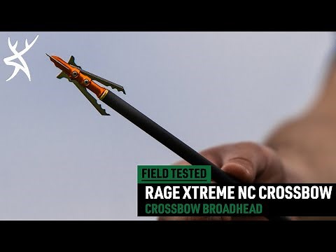 2021 Crossbow Broadhead Test & Review: Rage Xtreme NC Crossbow