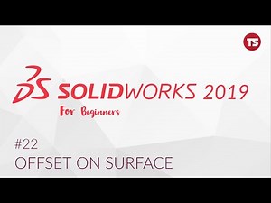 Solidworks Tutorial for Beginners #22: Offset on Surface. [2019]