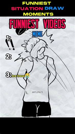 Funniest Situation Draw Moments #funny #funnymoments #drawing