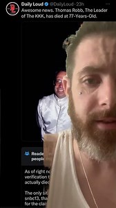 LEADER OF THE K.K.K., THOMAS ROBB, DIES☠️👍AT 77 YEARS OLD! KARMA IS A B!@$#🤬