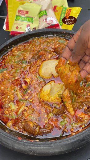 Delicious Ghanaian Fetri Toto Okra Recipe with Egg Stew