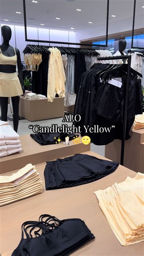 Discover ALO's New Candlelight Yellow Color