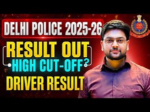 Delhi Police Result 2025 Out 🔥 | Officially Delhi Police Driver Result Out
