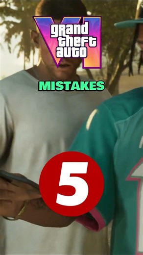 5 GTA VI Trailer 2 Mistakes You Missed...#gta6 #gta6trailer2 #gta6leaks #gta6leakedgameplay