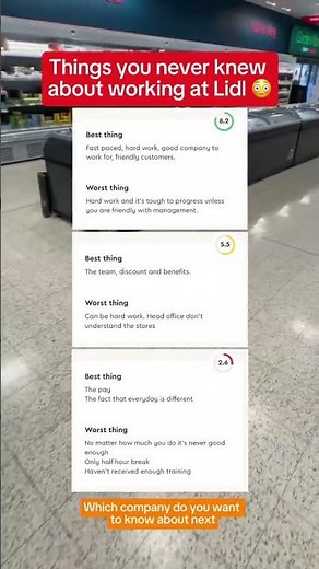 Things you never knew about working at Lidl