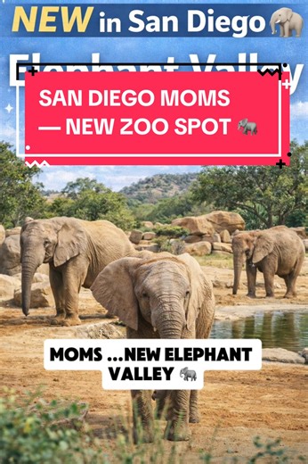 Descubre Elephant Valley en el San Diego Zoo Safari Park