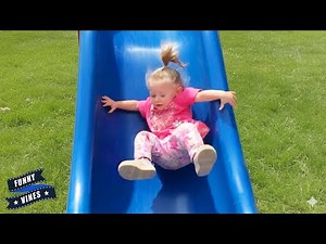 FUNNIEST Baby Playing Slide Caught On Camera #3 | FUNNY VIDEOS | Funny Vines
