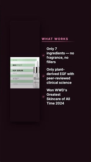 EGF serums — the regenerative ingredient with a complicated past