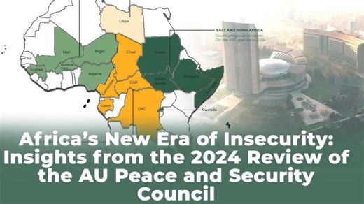 Africa’s New Era of Insecurity: Insights from the 2024 Review of the AU Peace and Security Council | Amani Africa