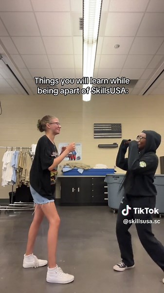 Being apart of SkillsUSA is an amazing opportunity to meet new people and learn new skills! #fyp #trend #SkillsUSA #futureleaders #essentialelements #southcarolina #scleader #stateofficers #nolimits