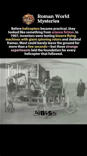 The Strange Flying Machines That Came Before Helicopters