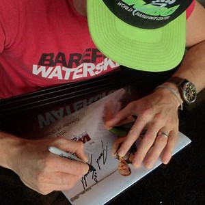 Get your calendar personally signed by the World Champion! Add a note when you order to have it personalized to you or someone else! | World Barefoot Center