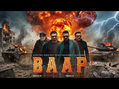 BAAP (2026) Full Movie | Sunny Deol vs Sanjay Dutt | Mithun | Jackie Shroff | New Bollywood Action