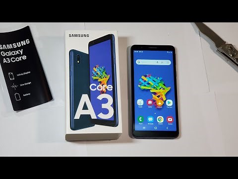 Samsung Galaxy A3 core/A01 core/M01 core unboxing and overview