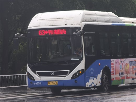 杭州公交63路全程原声原速POV