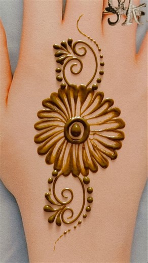 Easy bridal mehndi designs | Simple Mehndi Design #mehndi #skmehandi