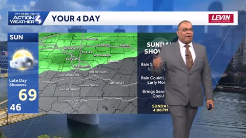 March 18 forecast: Warming up with light rain chances for Pittsburgh