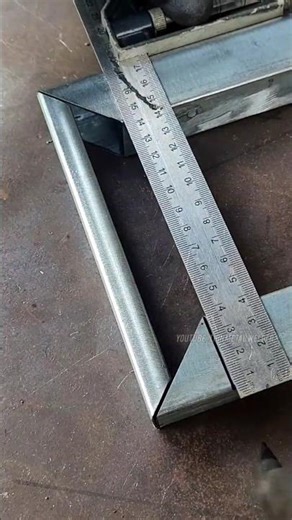 brilliant trick of thin metal fabrication #welding #welder #metalwork #fabrication