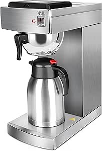 YBSVO Commercial Coffee Maker Brewer Machine (CMA-200-C)