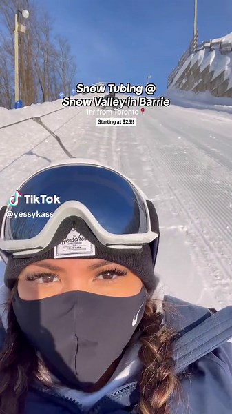 Snow Tubing Adventure near Toronto! Must-Have Ski Goggles and Snow Pants!