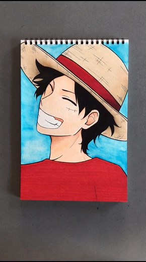 Adorable Monkey D. Luffy Fanart with Cute Smile | One Piece Art