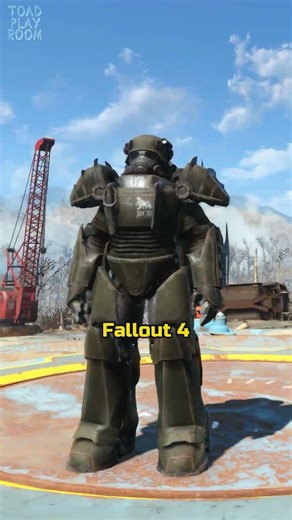Installing NCR Power Armor in Fallout 4 #fallout #gaming #fallout4