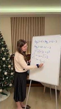 Logarithmic equations explained simply 🔥10th grade