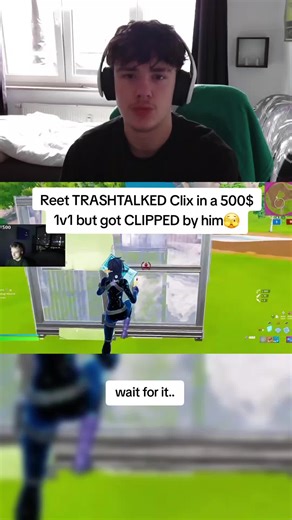 Reet Trash Talks Clix in $500 1v1 Match