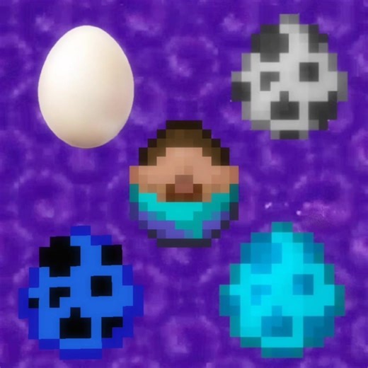 Minecraft Invincible Steve War Variants Egg Trend Edit #edit#edits#steve#invincible #minecraft#egg