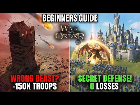 War and Order: Stop Losing Troops! Beast Guide & Defense Secrets