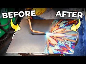 Using Fire To Paint Metal