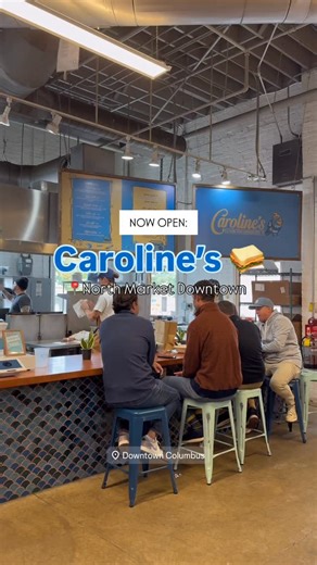 Downtown Columbus on Instagram: "NEW BUSINESS ALERT: Caroline’s is now open 🥪🚨 North Market Downtown is home to a new sandwich spot, Caroline’s! Named for Chef Justin Wotring’s niece, Caroline’s is a pop-up serving stacked sandwiches, housemade pickles, soups, and salads — all made from scratch! 🥗🥒 This spot is no stranger to unique creations. Find mouthwatering menu items like the Kimchi Cowboy, a pastrami sando with kimchi and charred green onion cream cheese and the Mush Love, a handheld 