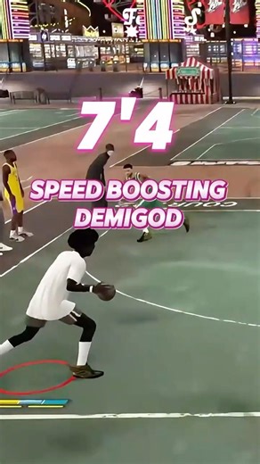 This 7’4 Is TOO FAST 😳 NBA2K26 #nba2k26 #2kcommunity #2kcontent