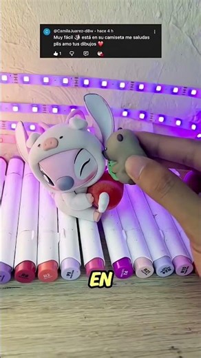 Ich habe Stitch im Pikachu-Pyjama gezeichnet – so süß!