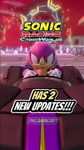 Sonic Racing Crossworlds New Trailer Looks AWESOME!!