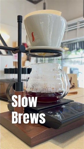 Weekend pace in coffee. #coffeemaking #pourovercoffee