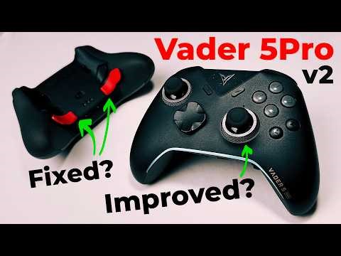 Is It Perfect Now? Flydigi Vader 5Pro v1 VS v2 + Teardown