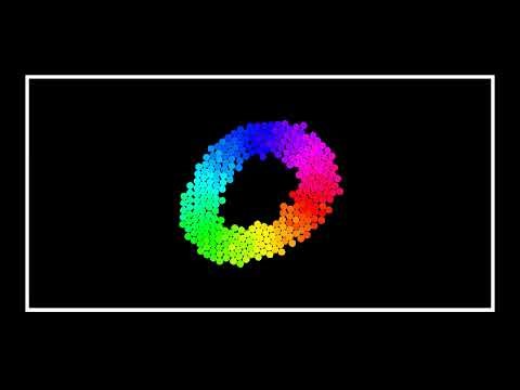 2D Particle Sim in Godot 4 - Colour Forces v2